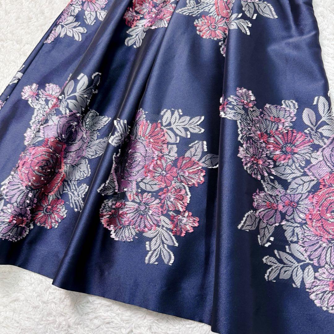 極美品】ローズティアラ 大きいサイズ42（XL）花柄ドッキング