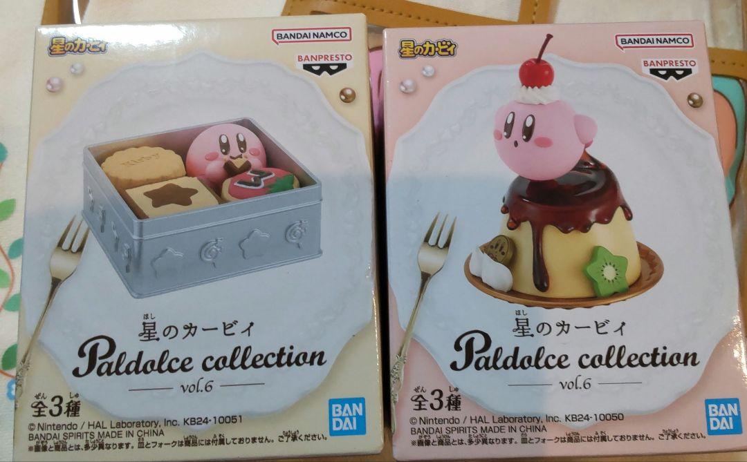 星のカービィ窓付きトートバッグ２個とパルドルチェコレクション２種のセット