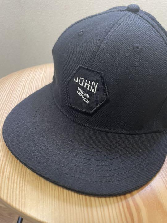 John Under cover ブラックキャップ 帽子