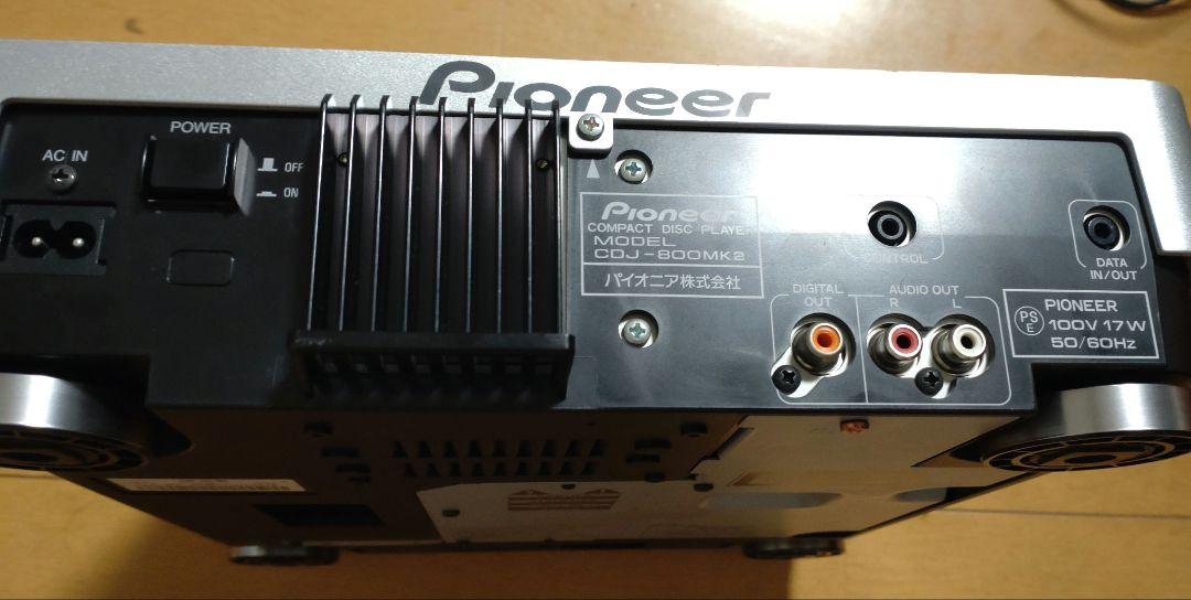 Pioneer CDJ-800mk2 動作確認済み　送料無料