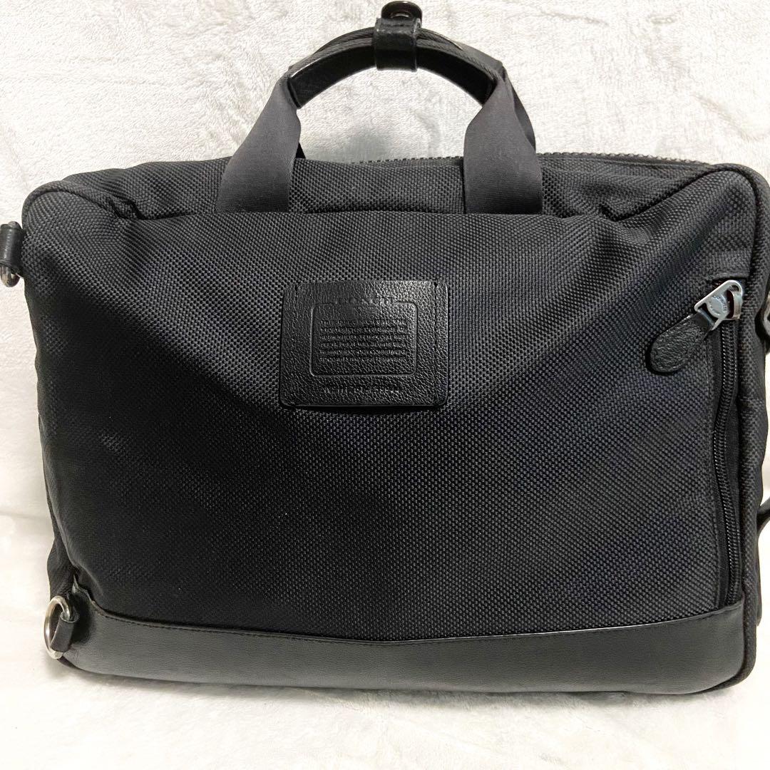 美品✨コーチ 3way ビジネスバッグ テレイン リュック 黒 F59944