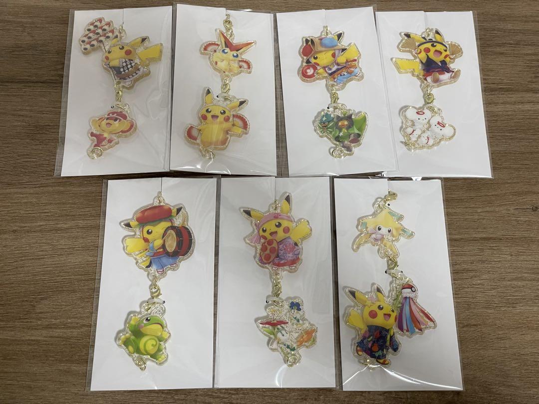 【コンプセット】ポケモン つながるアクリルキーホルダーコレクション ポケモンセンタートウホク つながるアクリルキーホルダー