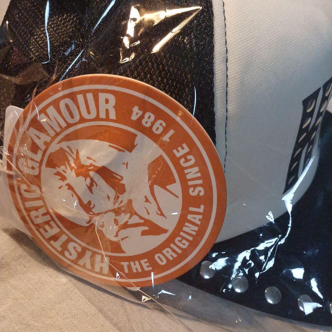 新品タグ付き ヒステリックグラマー スタッズメッシュキャップ. - 帽子