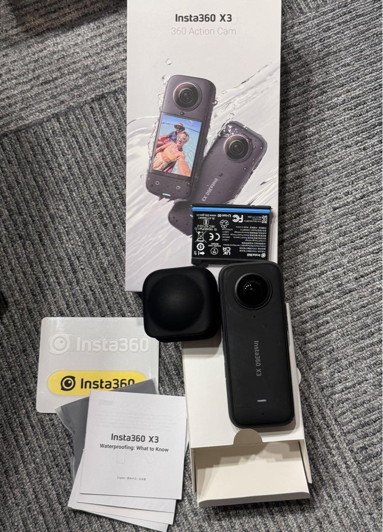 Insta360 x3 128gbマイクロSD付【動作確認済】