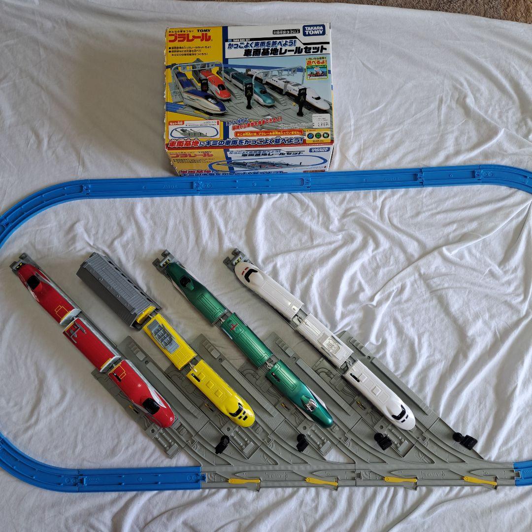 プラレール 車両基地レールセット プラレール4本付き 6,090円
