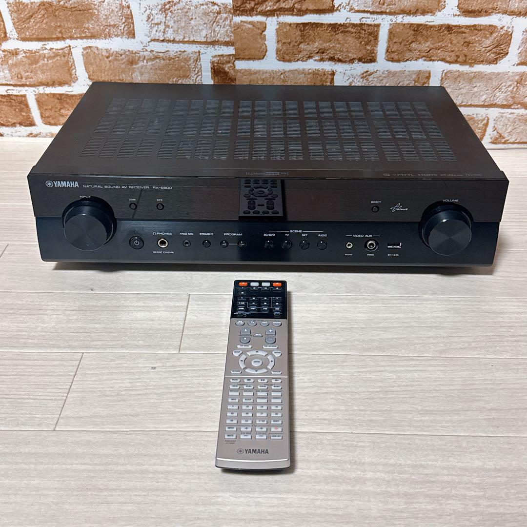 YAMAHA AVレシーバー RX-S600B ネットワーク再生