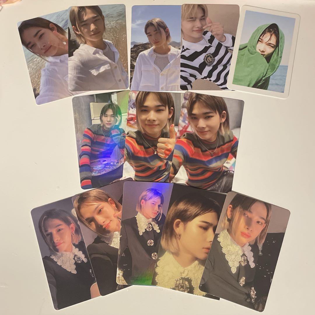 Ni-Ki Official Powerstation Lucky Draw Photocard Enhypen Orange Blood