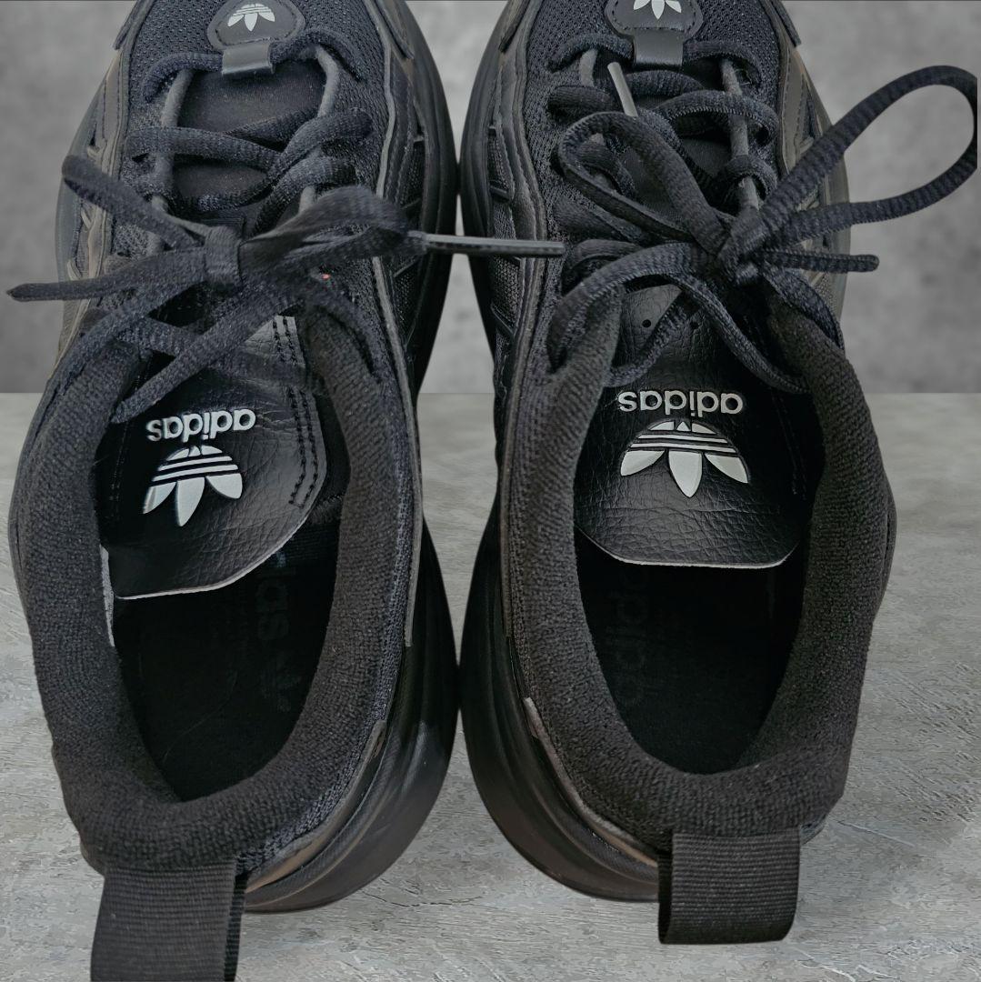 25.0 adidas アディダス Ozgaia オズガイア ブラック 黒