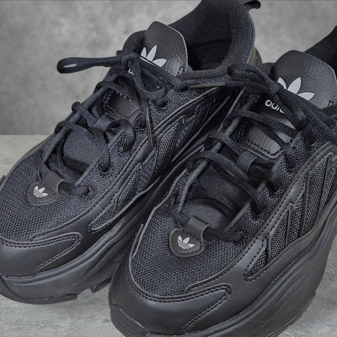 25.0 adidas アディダス Ozgaia オズガイア ブラック 黒