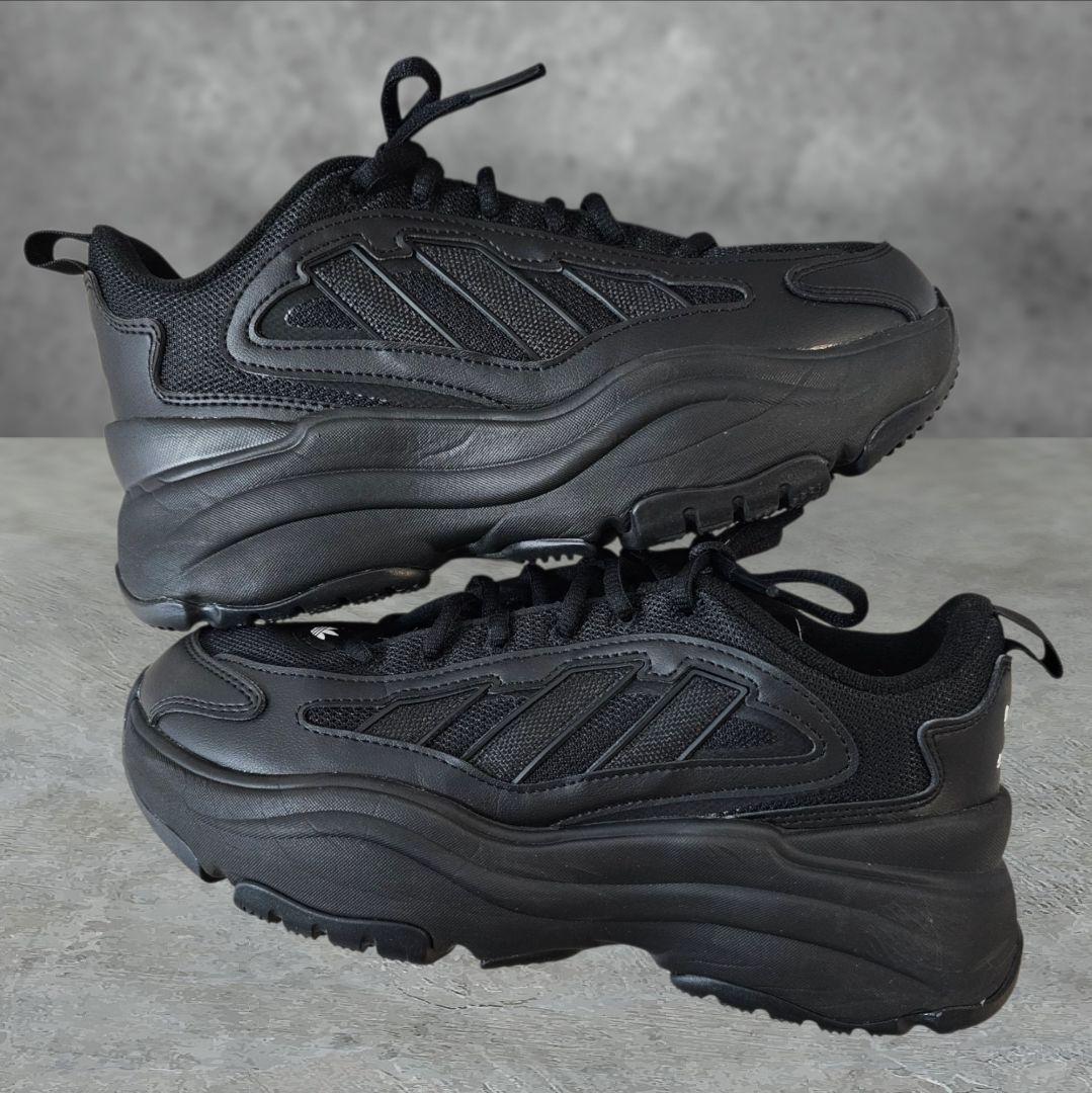25.0 adidas アディダス Ozgaia オズガイア ブラック 黒