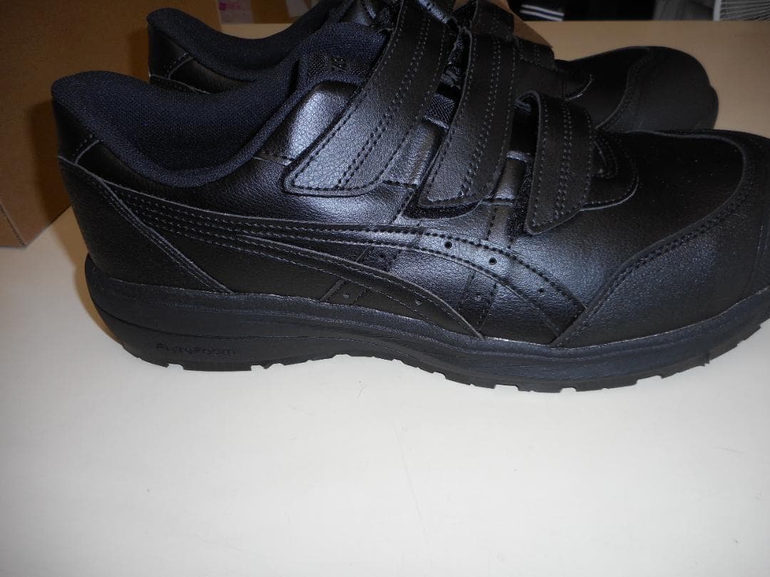 安全靴　WINJOB アシックス　CP311 ブラックスニーカー 28.5 cm