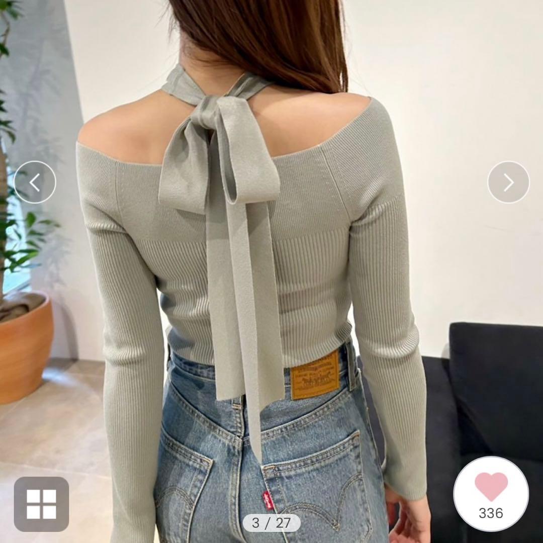 スナイデル フロントクロスニットプルオーバー