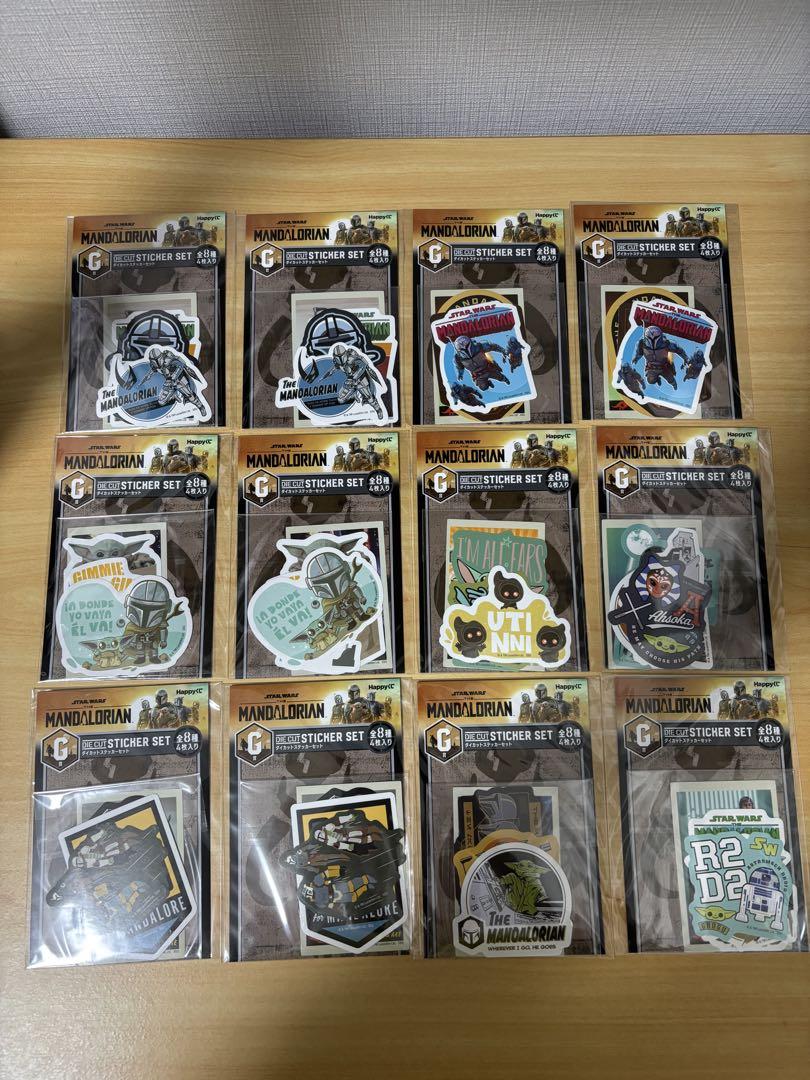 Happyくじ STAR WARS マンダロリアン D〜G賞 まとめ34点セット