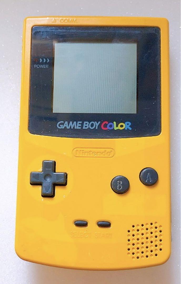 ゲームボーイカラー本体イエロー