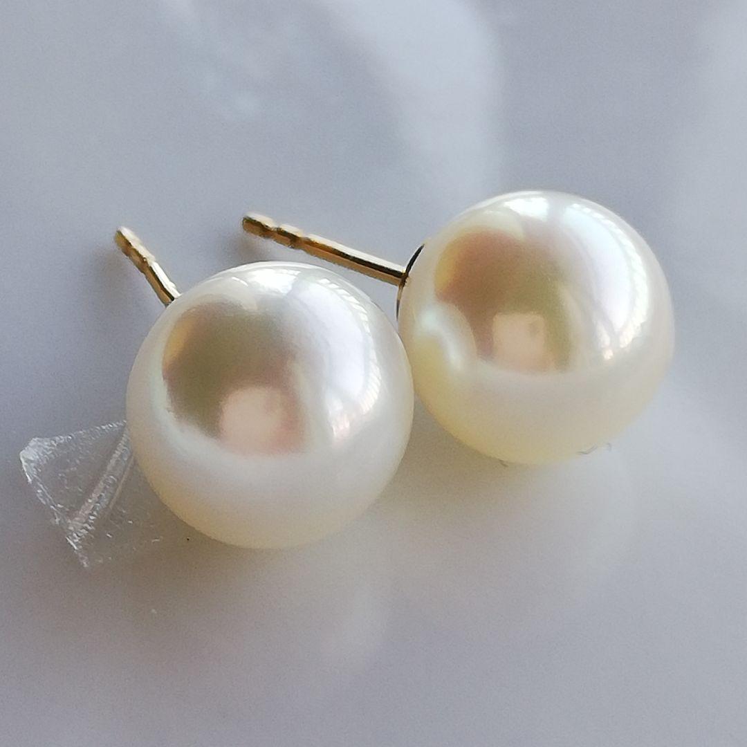 超人気の雑貨店 8mm パールピアス K14GF あこや真珠 Pearl アコヤ 本真珠 可愛い アクセサリー