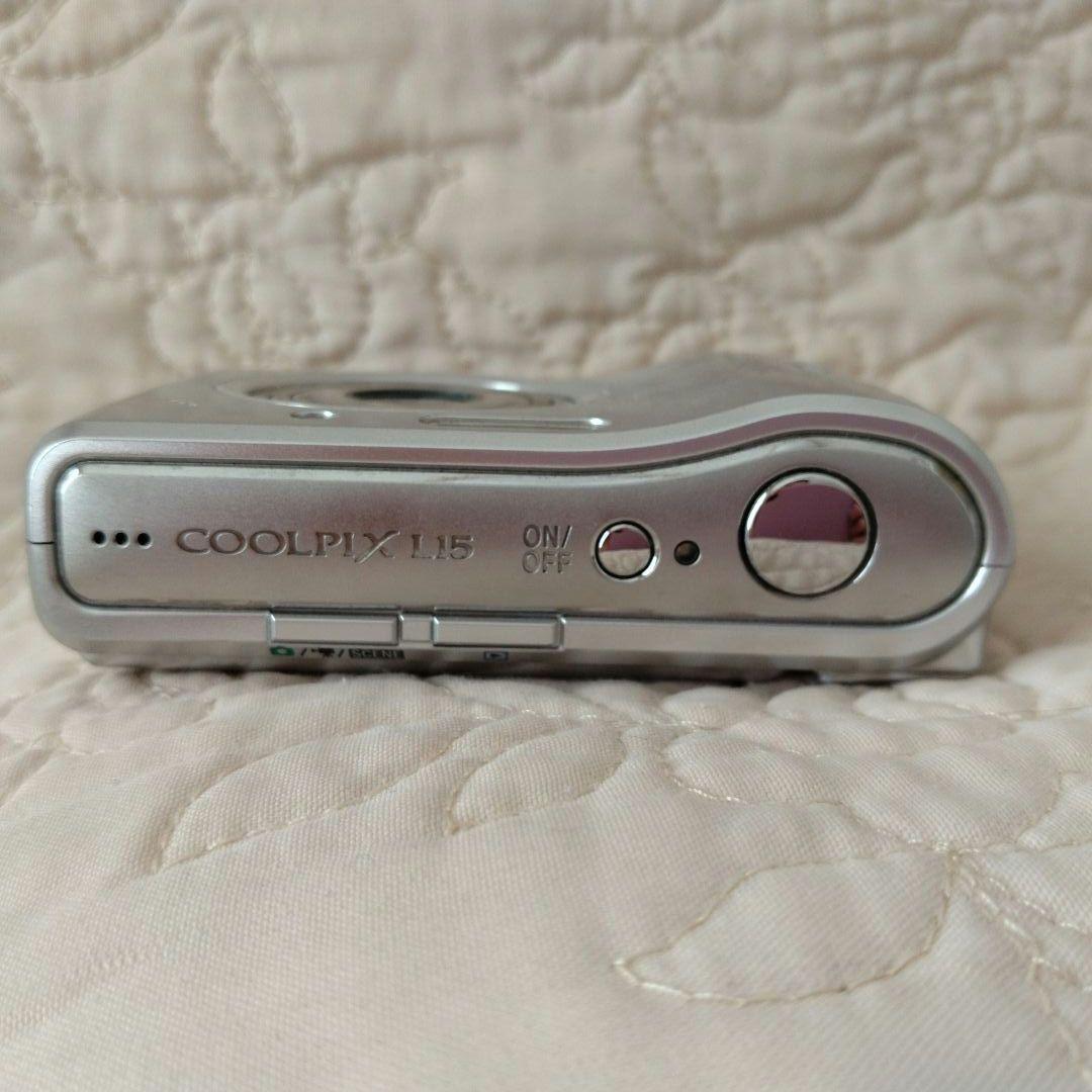 Nikon COOLPIX L15 シルバー デジタルカメラ　電池式