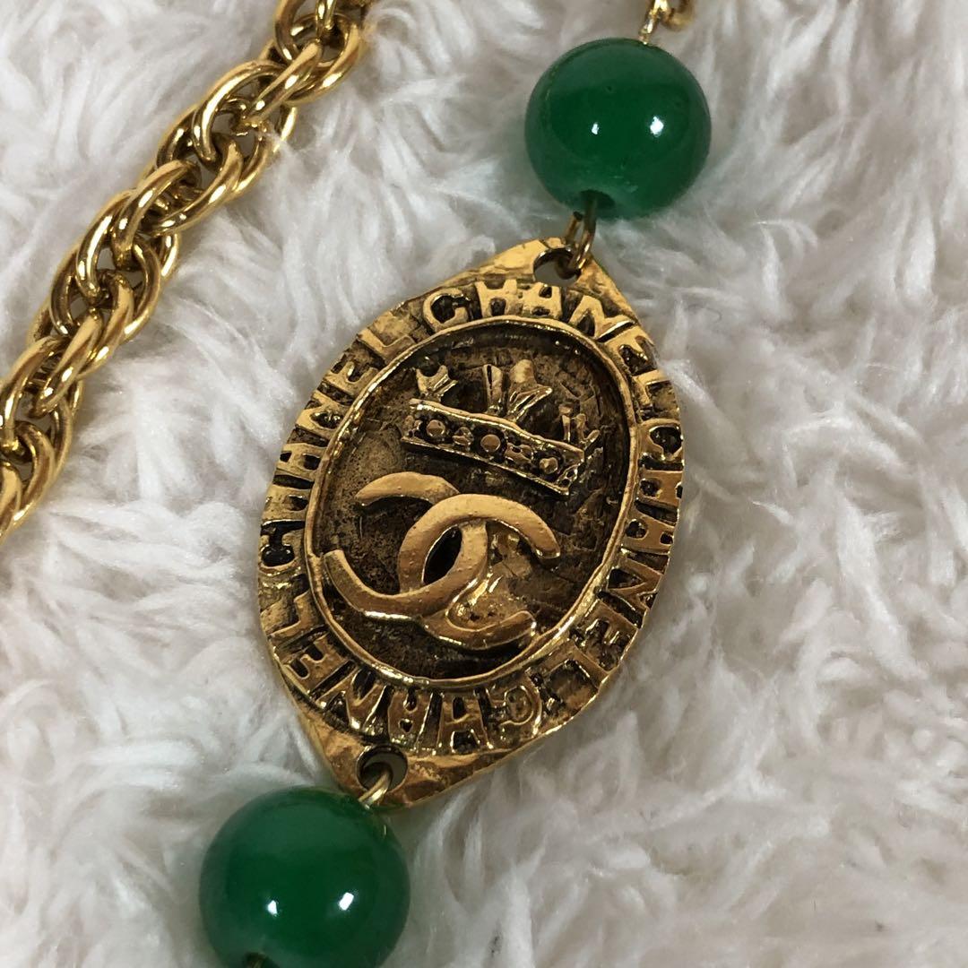 ◇美品◇ CHANEL ロングネックレス ココマーク ゴールド カラー