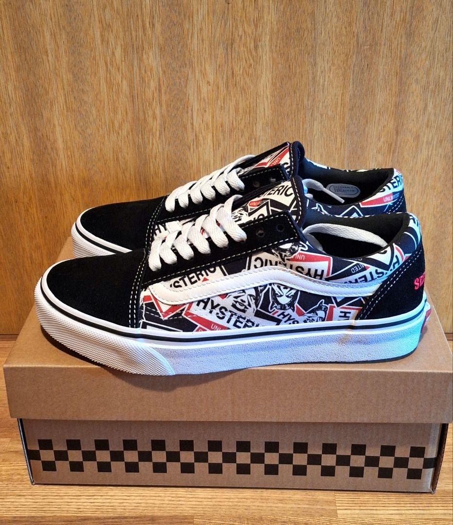 HYSTERIC GLAMOUR × VANS OLD SKOOL 24.5cm
