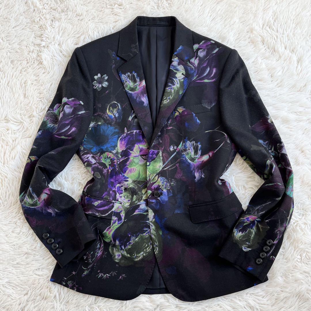 【美品】ラッドミュージシャン テーラードジャケット 花柄 フラワー 19aw M