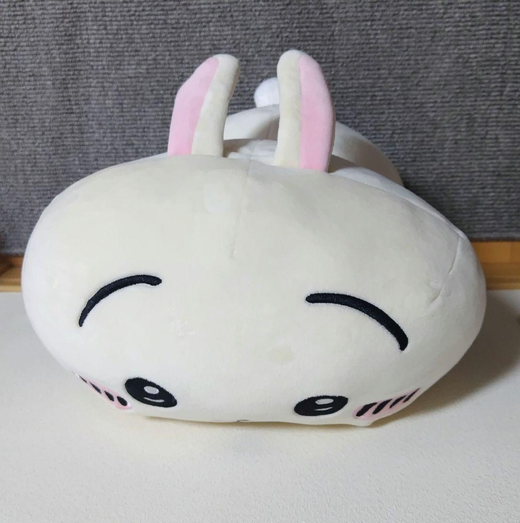 ちいかわ うさぎ もっちり ねそべり ぬいぐるみ - メルカリ