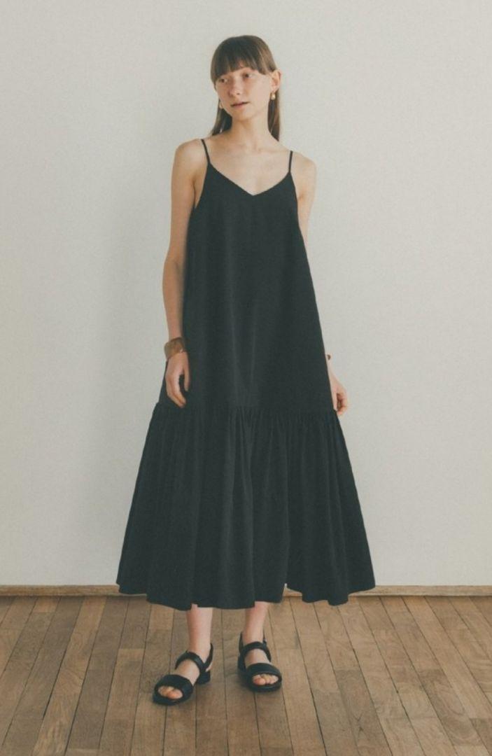 CLANE GATHER CAMISOLE DRESS