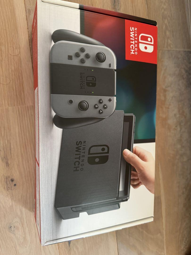 【美品】Nintendo Switch 本体 グレー