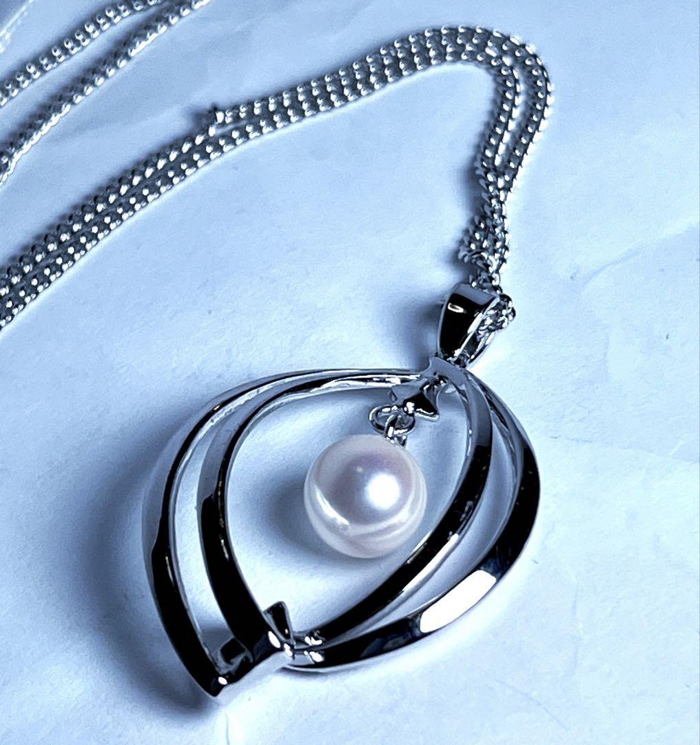 驚きの安さ ミキモト MIKIMOTO 1粒あこやパールネックレス silver925 アクセサリー