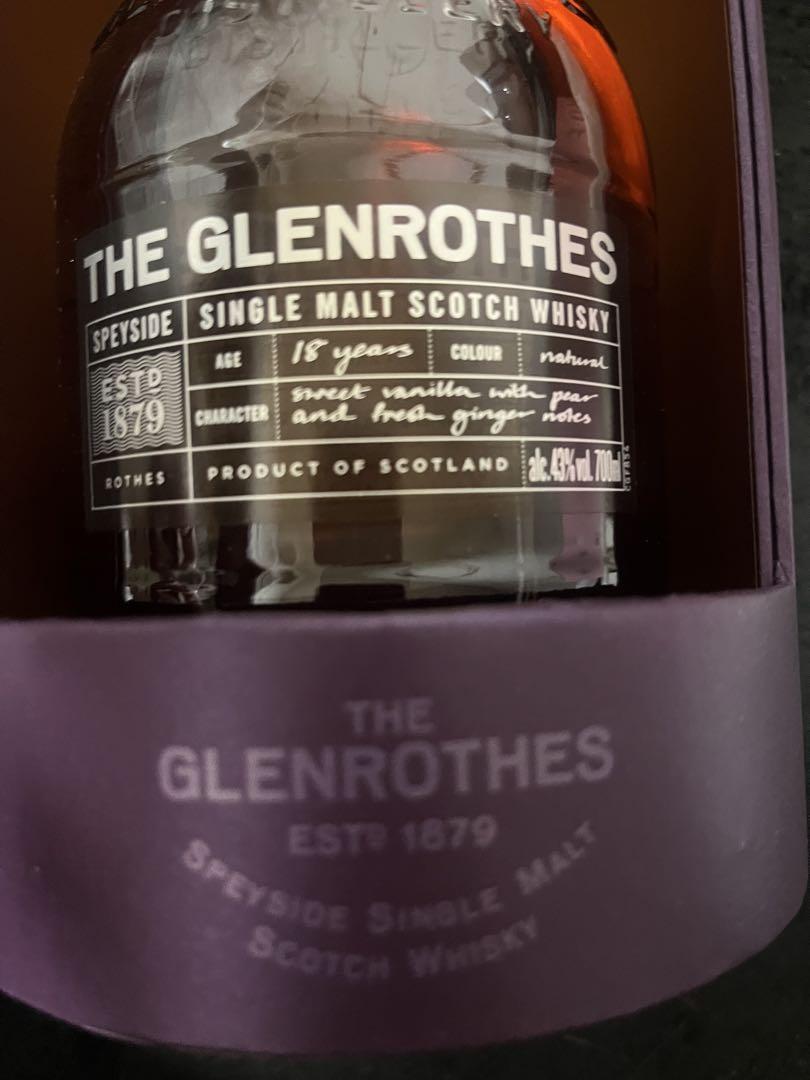 THE GLENROTHES 18年 シングルモルトウイスキー