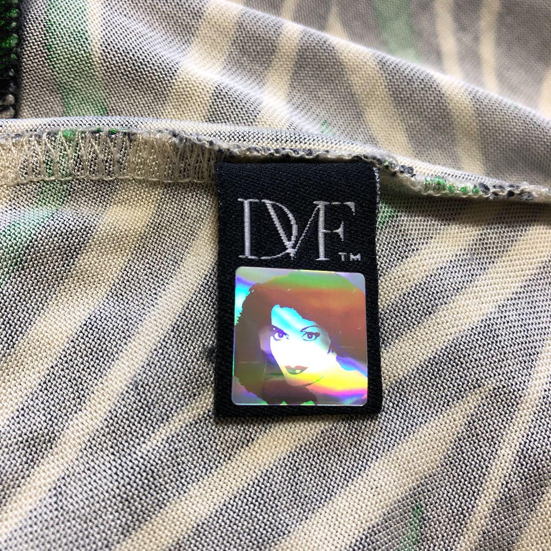 品質保証限定SALE ✨ダイアンフォンファステンバーグ 8 膝丈 10部袖 NjVK3-m36155287932 カシュクール ラップドレス 即納国産