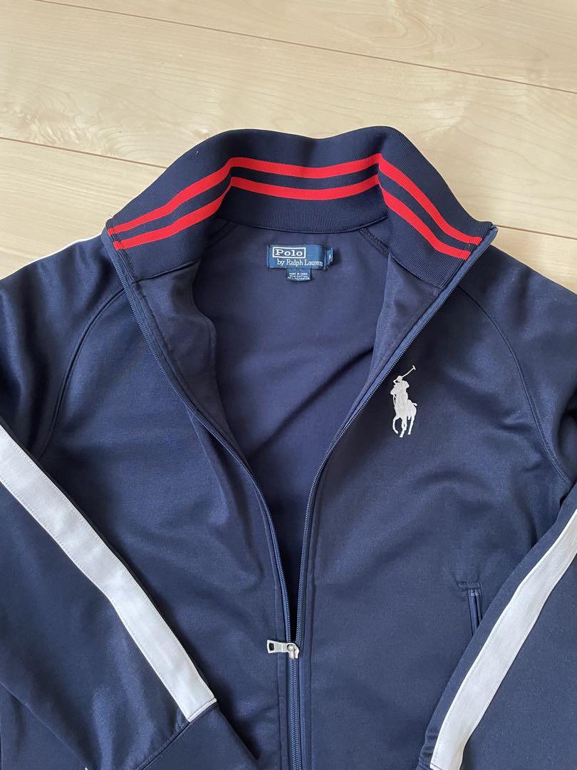 Polo by Ralph Lauren ビックロゴ　ネイビー ジャージ M
