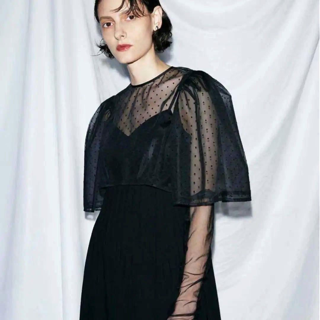 アメリ AMERI PUFF TULLE TOP LAYERED DRESS SS AMERI