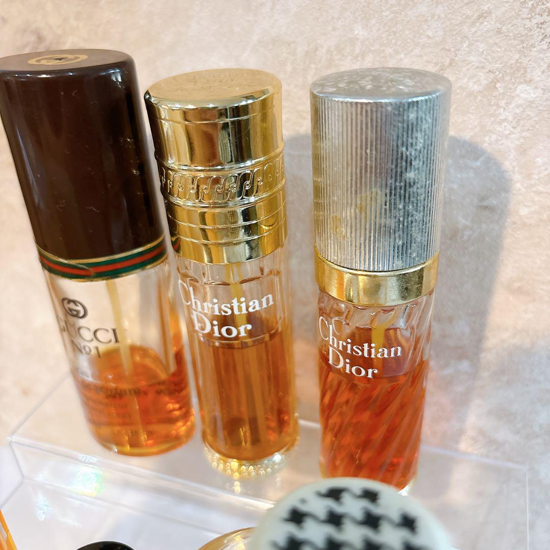 シャネル ディオール グッチ ヴィンテージ香水 6点 CHANEL DIOR