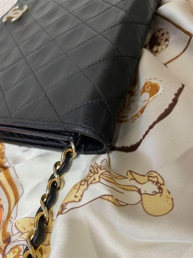 値下げ中CHANEL シャネル マトラッセ チェーン ショルダーバッグ ブラック