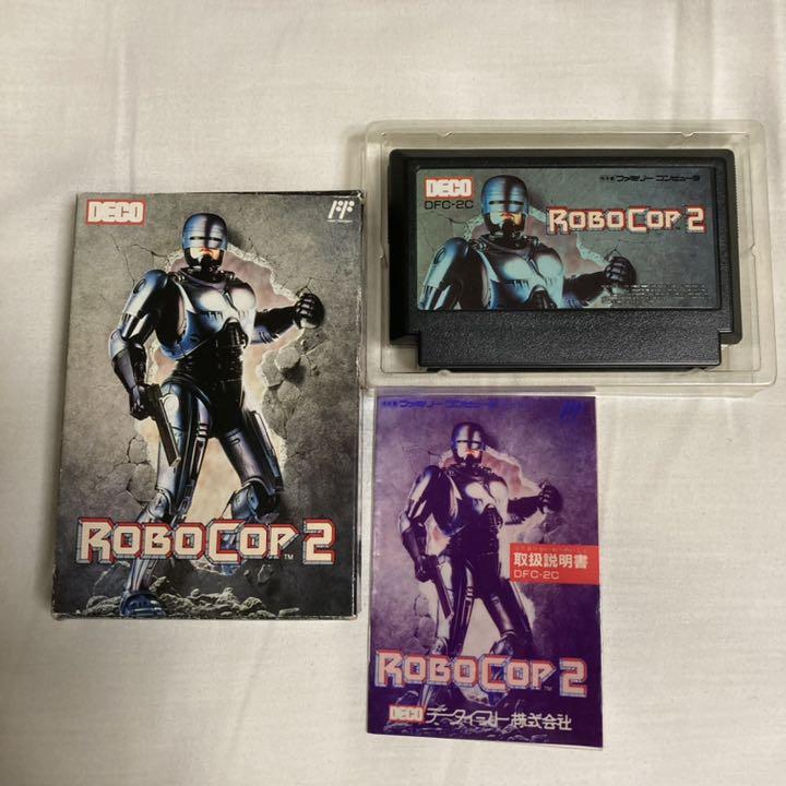 ファミコン ソフト ロボコップ2 箱入り 説明書付 ファミリーコンピュータ ファミコン ソフト ロボコップ2 箱入り 説明書付 ファミリーコンピュータ