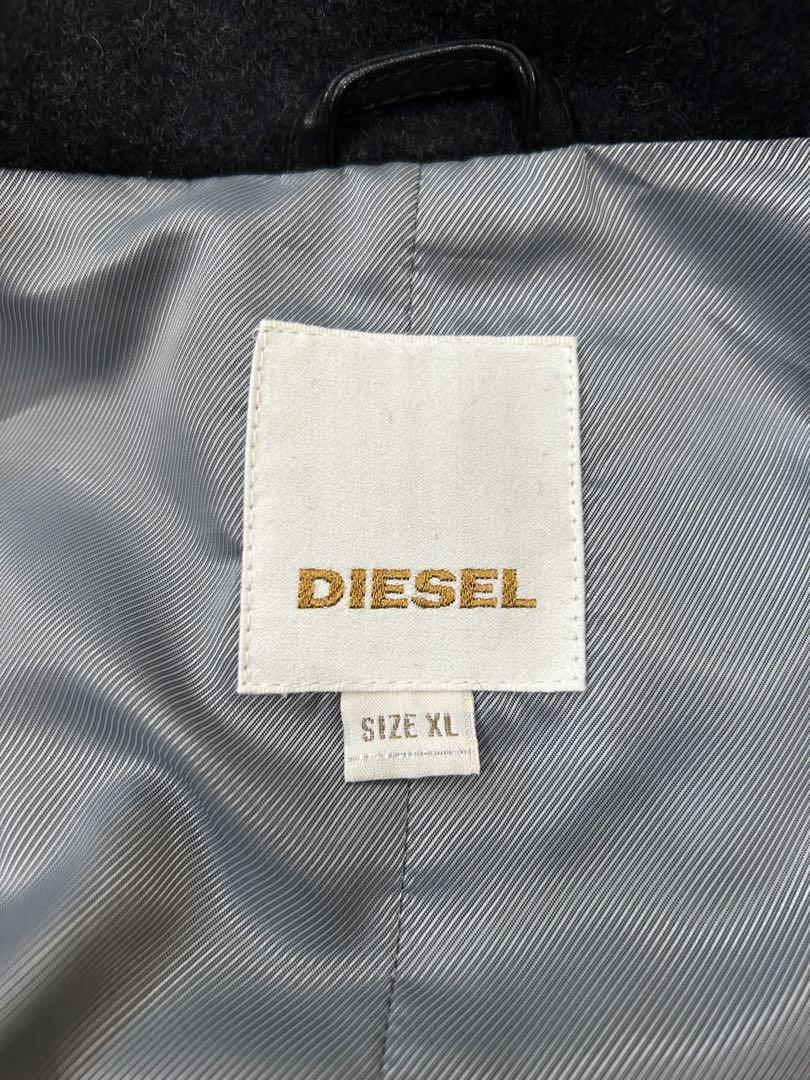 WW ■ 大きいサイズ!! DIESEL ディーゼル ロングコート XL
