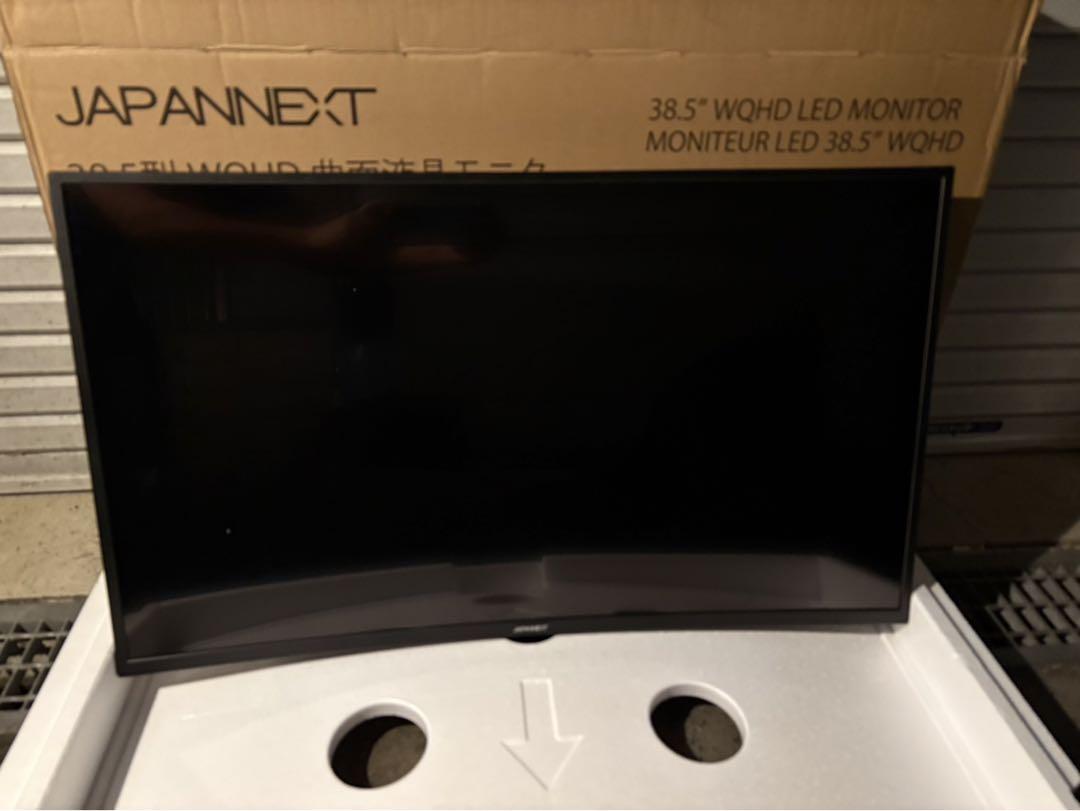 週末限定セール‼️JAPANNEXT 38.5型WQHD 165Hz モニター