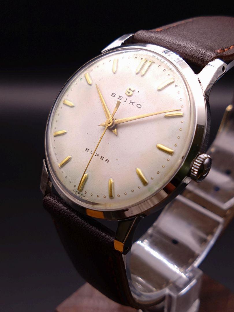 やや美品！セイコー　Sマーク　スーパー　J13000　ベルト新品！