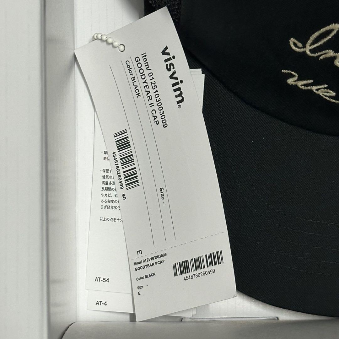 visvim 25ss GOODYEAR II CAP BLACK 新品未使用