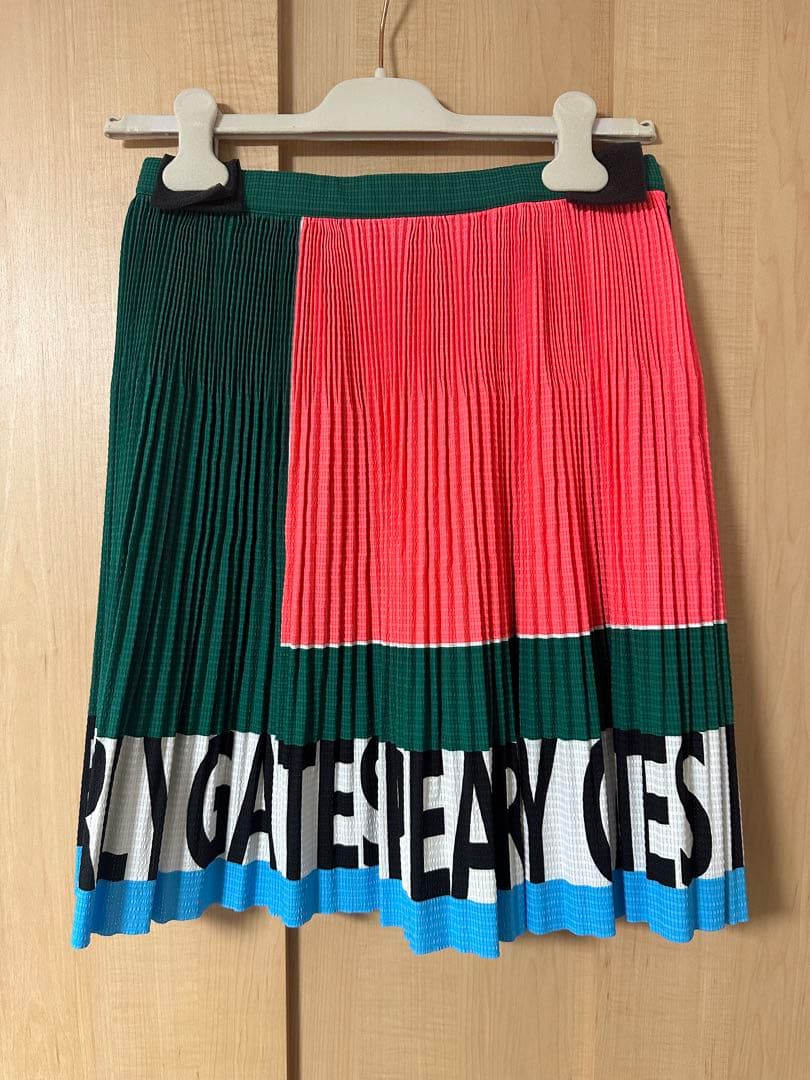 プリーツスカート ショートパンツ付き