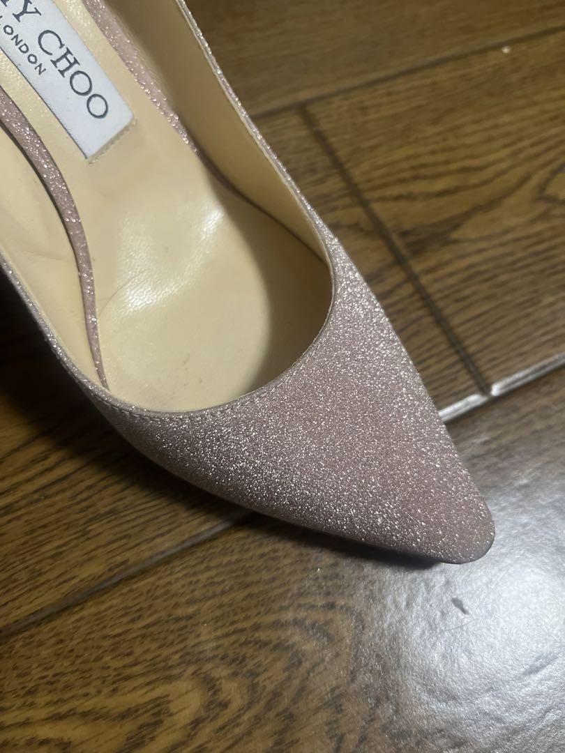 JIMMY CHOO ラメパンプス　36