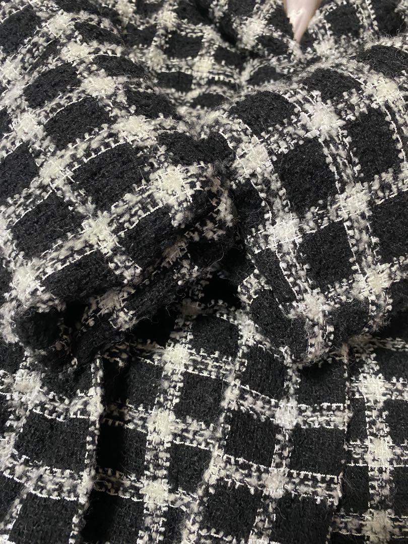 ジャケット・アウター Herlipto Loop Yarn Tweed Belted DownCoat