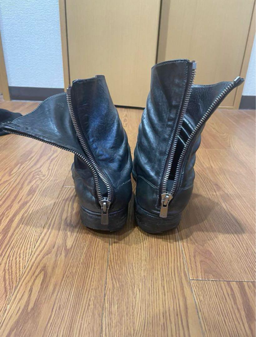 guidi バックジップブーツ