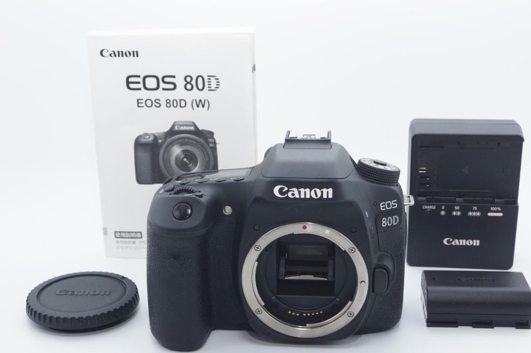 ■美品■ キャノン Canon EOS 80D ボディ ≪取説付≫