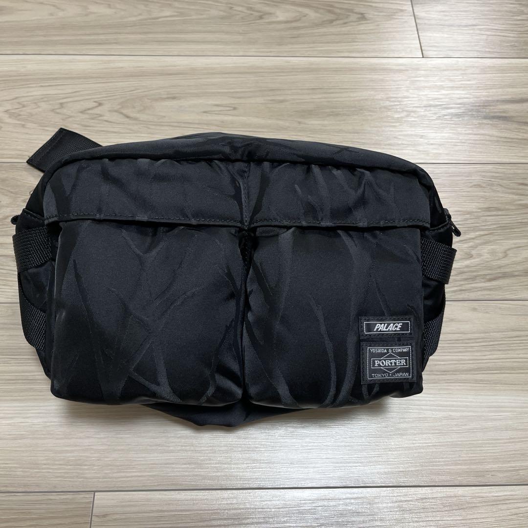 バッグ PALACE x PORTER YOSHIDA Waist Bag black