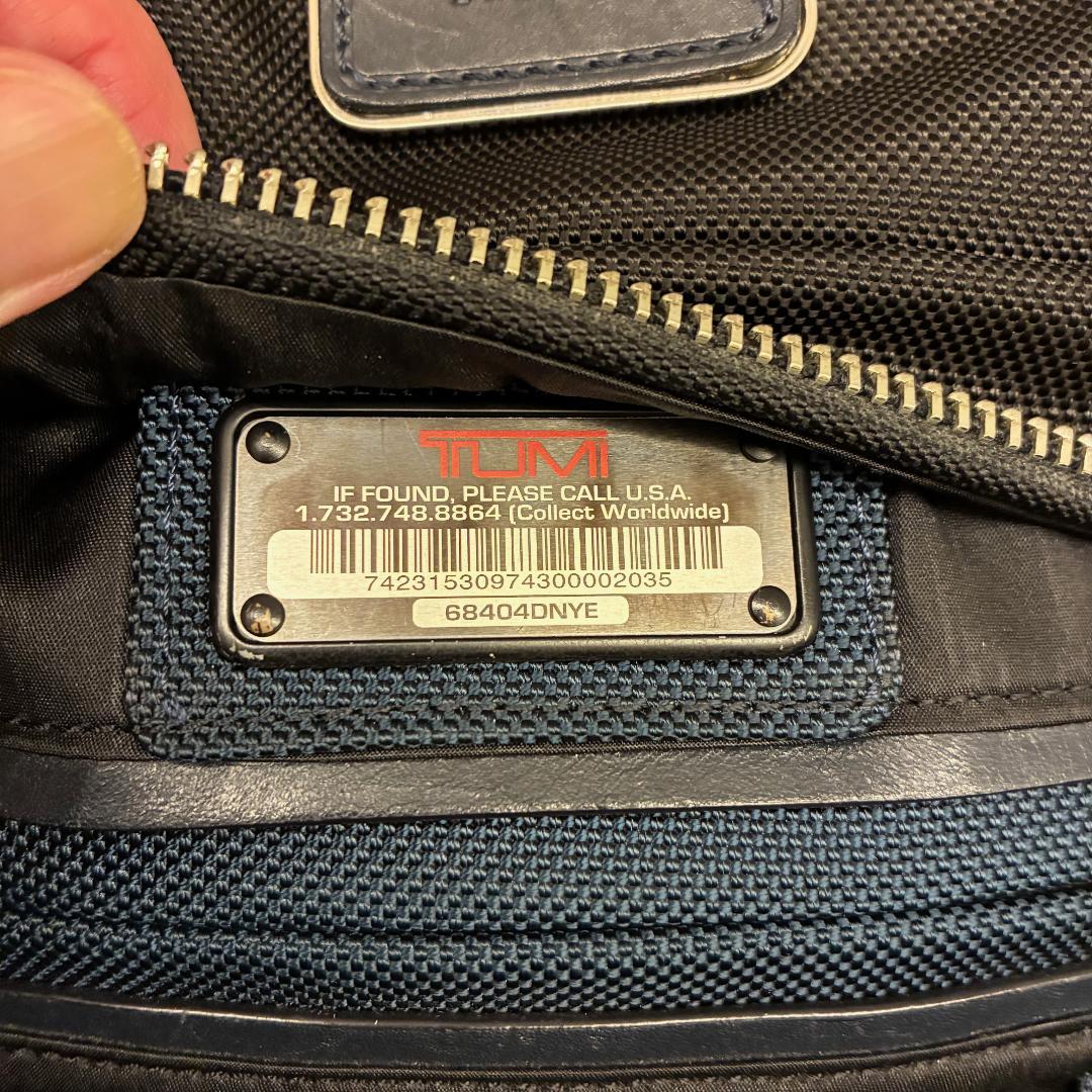 TUMI スリムバックパック JARVIS 68404DNYE