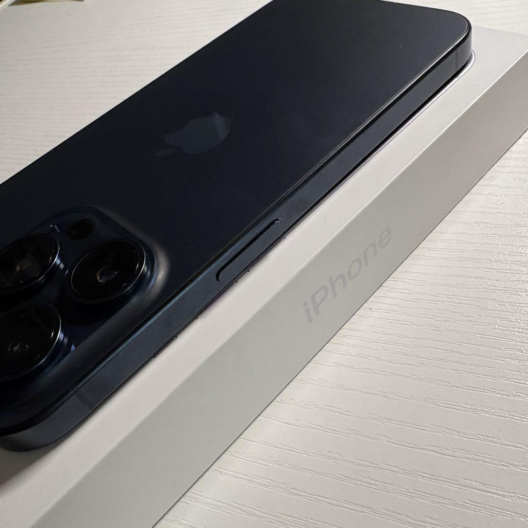 iPhone 15 Pro 128GB ブルーチタニウムSIMフリー