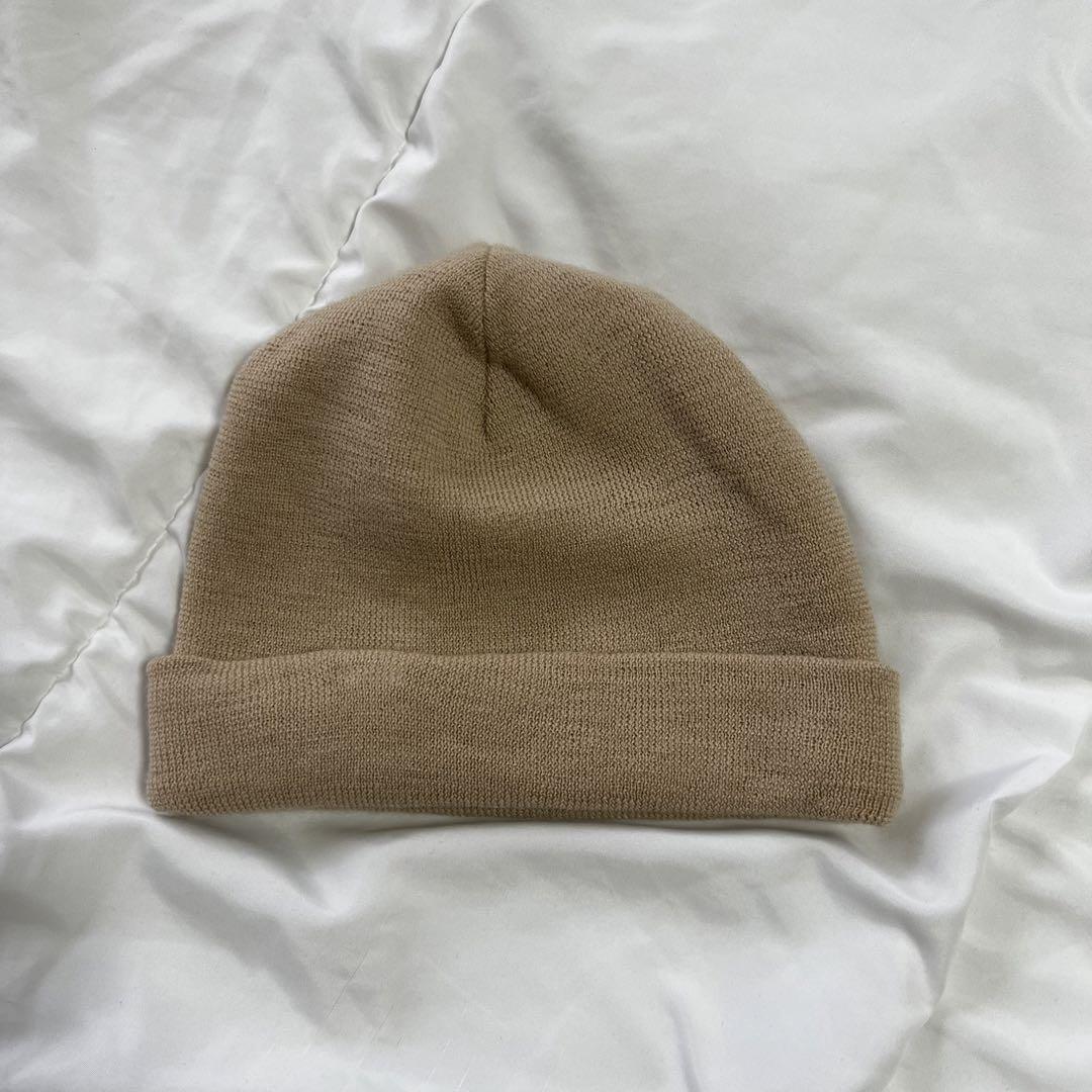 Acne Studios LOGO BEANIE ビーニー ニット帽 ベージュ