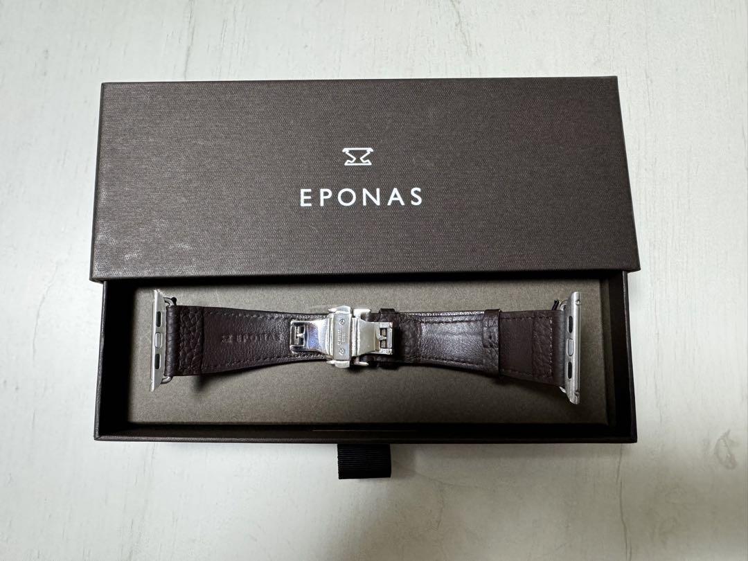 EPONAS Apple Watch(44mm用)用レザーバンド