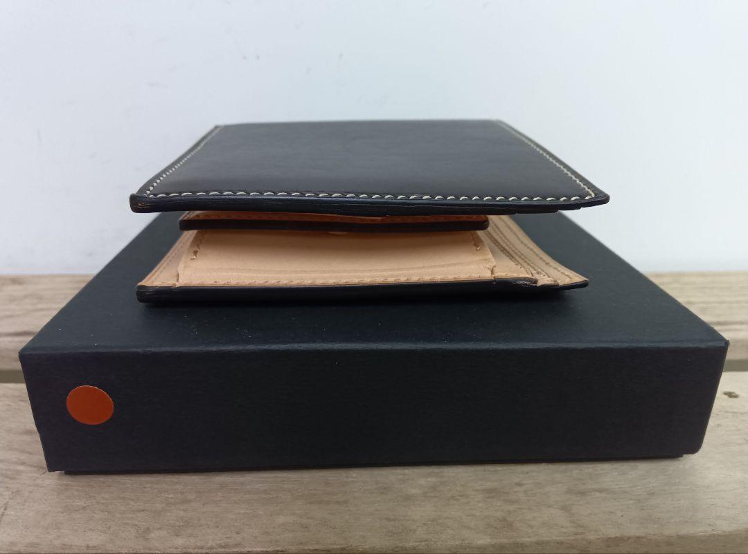 万双　ブライドル 二つ折り財布（小銭入付）