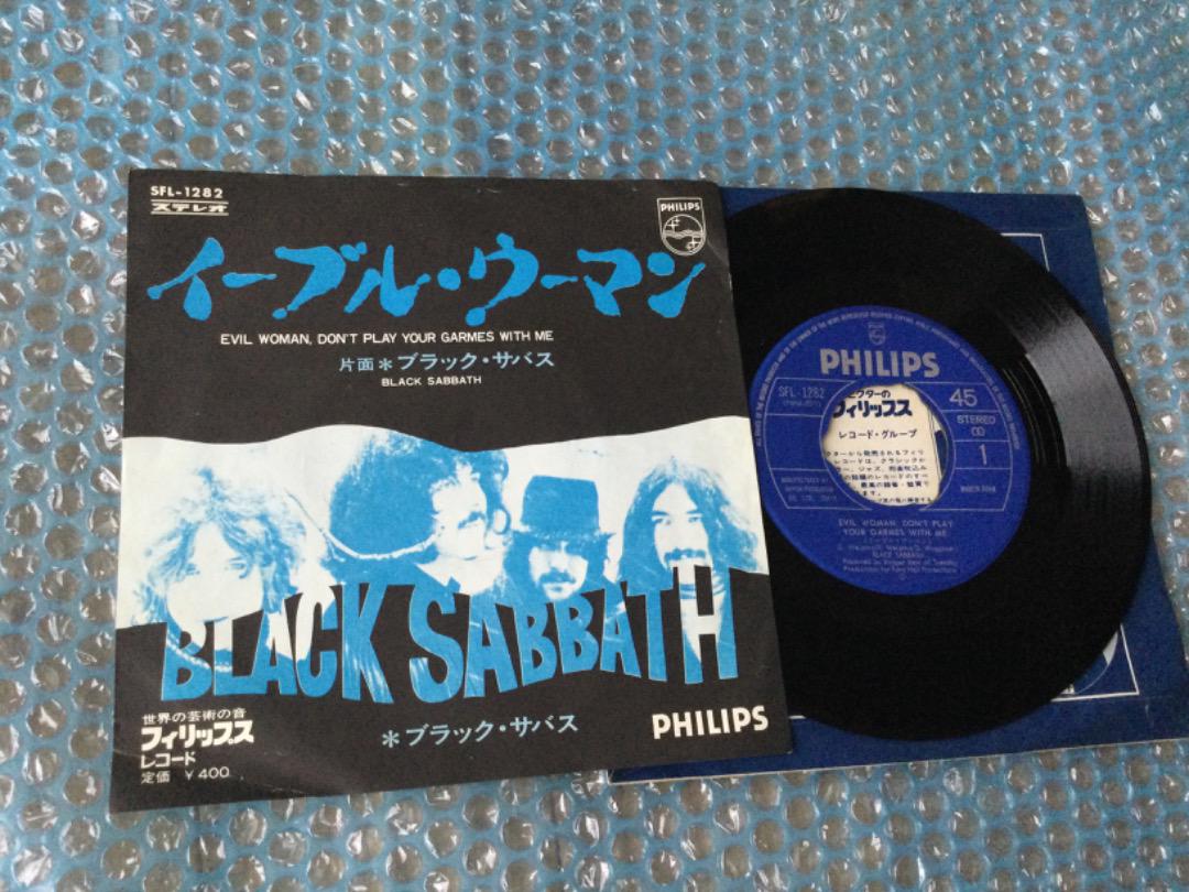 ブラック・サバス イーブル・ウーマン 本邦初シングル - メルカリ